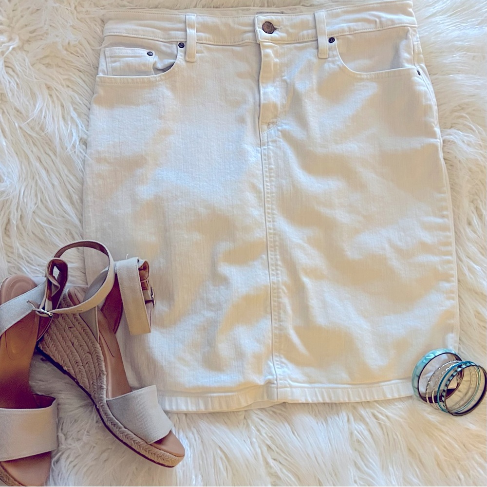 COPY - Ivory L.L.Bean skirt